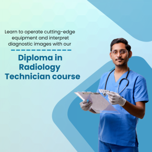 Radiology Technician Student with Clipboard