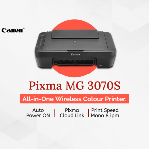 Canon Pixma MG 3070S All-in-One Wireless Colour Printer
