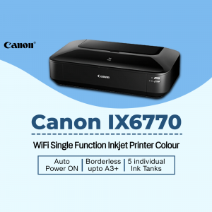 Canon IX6770 WiFi Single Function Inkjet Printer