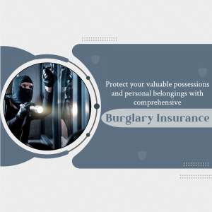 Image depicting a burglar attempting to break into a home, promoting burglary insurance.