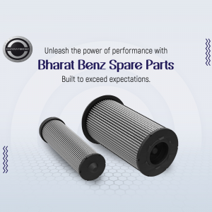 Bharat Benz Spare Parts - High-quality air filters for optimal engine performance.