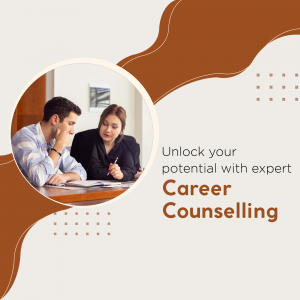 Two people in a career counselling session