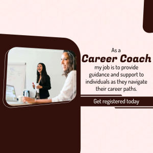 Woman career coach giving guidance to a client