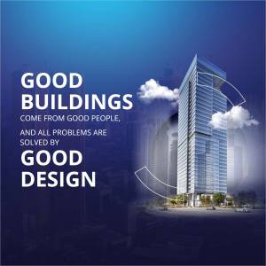Good Buildings, Good Design Artwork For Telegram