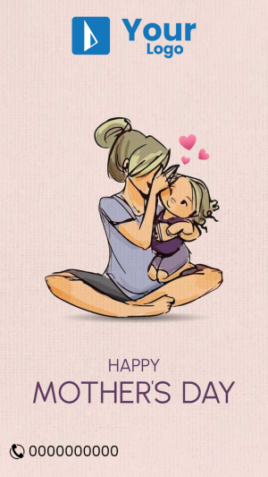 Instagram Mother's Day Story Whatsapp flyer
