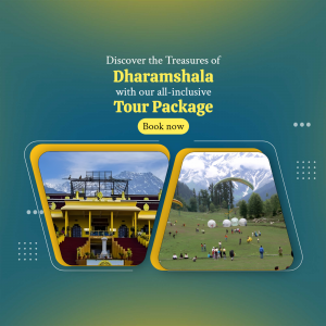 Dharamshala Tour Package Advertisement