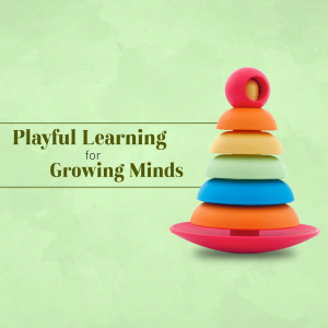 Colorful stacking toy for children