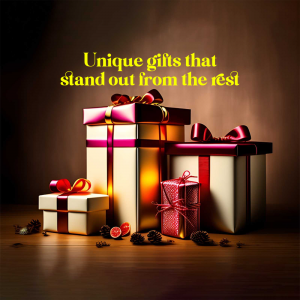 Stack of beautifully wrapped gifts with ribbons and bows