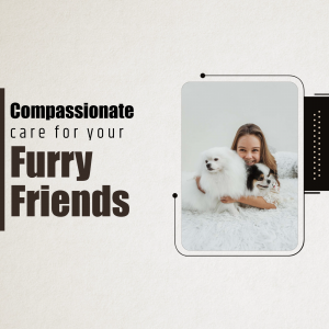 Woman hugging two small white dogs