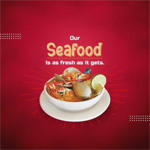 A bowl of delicious seafood soup with crab, clams, and mussels.