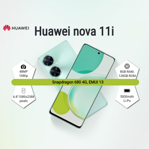 Huawei Nova 11i smartphone with specifications