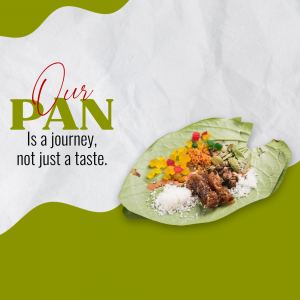 Close-up of a Pan leaf filled with various ingredients, showcasing a traditional Indian snack.