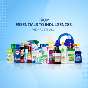 Abstract geometric design with intersecting lines and shapes in shades of blue and gray.