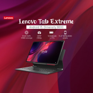 Lenovo Tab Extreme tablet with keyboard and specifications