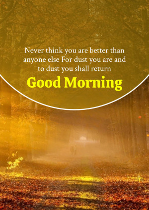 Motivational quote with a forest background