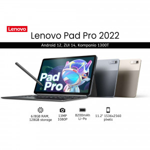 Lenovo Pad Pro 2022 Android Tablet with Pen and Keyboard