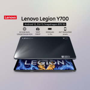 Lenovo Legion Y700 Android Tablet with Snapdragon 870 5G