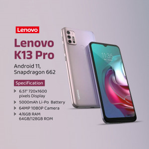 Lenovo K13 Pro Android Smartphone with Specifications