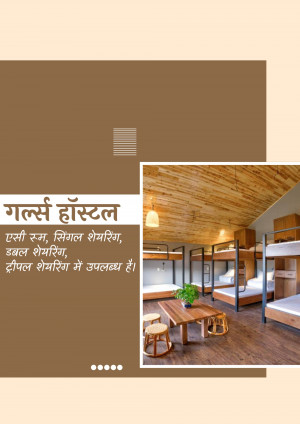 Interior view of a clean and modern hostel dormitory with wooden ceiling and bunk beds.
