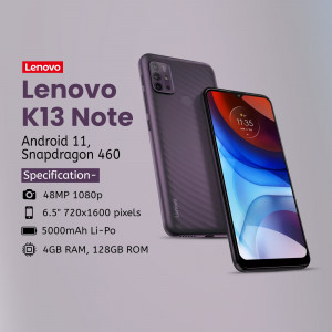 Lenovo K13 Note Android Smartphone with Specifications