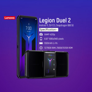 Lenovo Legion Duel 2 gaming smartphone with specifications