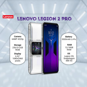 Lenovo Legion 2 Pro gaming smartphone with specifications
