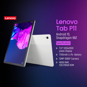 Lenovo Tab P11 Android Tablet with Snapdragon 662