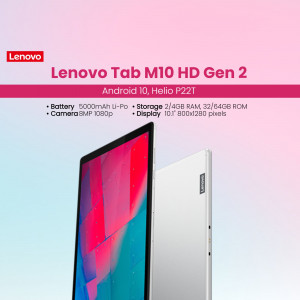 Lenovo Tab M10 HD Gen 2 tablet with specifications