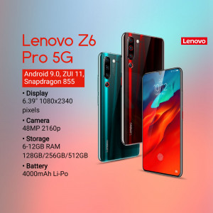 Lenovo Z6 Pro 5G smartphone with specifications