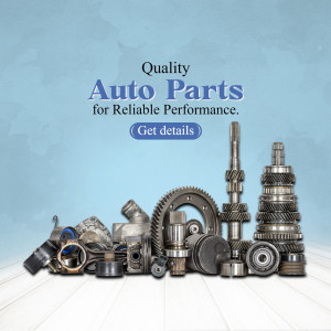 Assortment of auto parts including gears, pistons, and bearings.