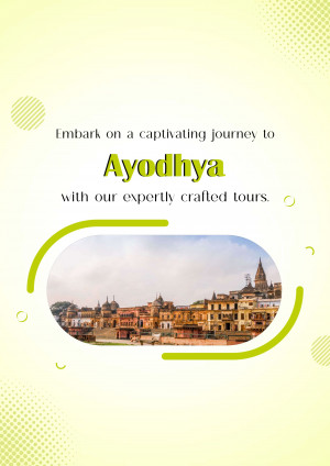 Promotional image for Ayodhya tour packages