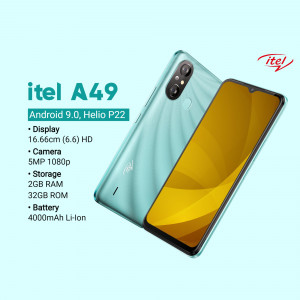 itel A49 Android Smartphone with specifications