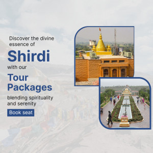 Shirdi Sai Baba Temple and Tour Packages