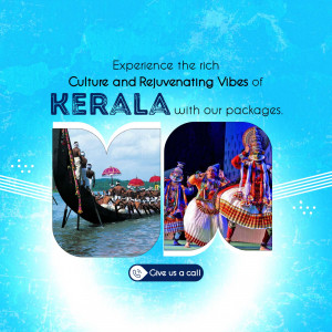 Kerala backwaters, Kathakali dance, and cultural tourism