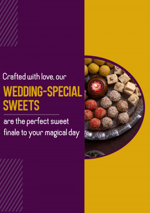 Assortment of Indian wedding sweets on a silver platter with a lit candle.