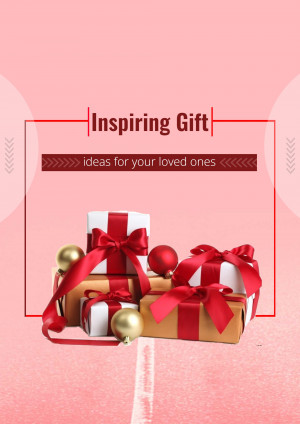 Stack of gift boxes with red ribbons and gold ornaments