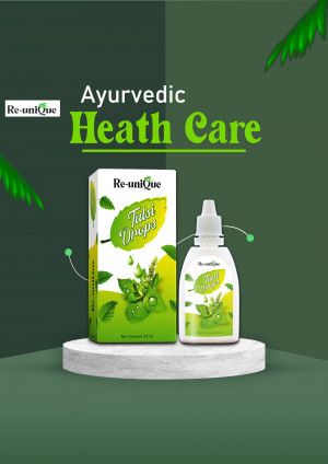 Image of Re-uniQue Tulsi Drops for Ayurvedic Health Care