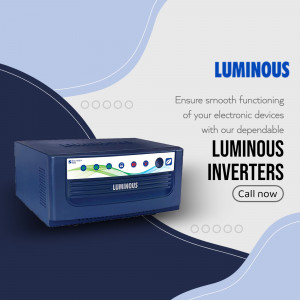 Luminous Inverter for uninterrupted power supply