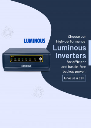 Luminous high-performance inverter for efficient backup power
