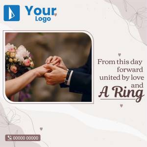 Wedding Ring Exchange Branding Post For Facebook