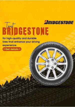 Bridgestone Tires - Quality And Durability Post For Pinterest