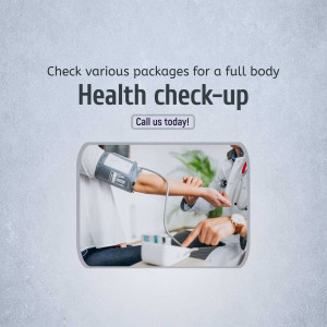 Doctor checking patient's blood pressure