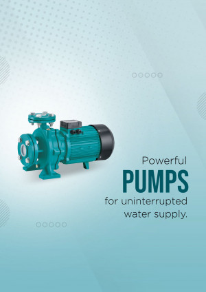 Green water pump for uninterrupted water supply