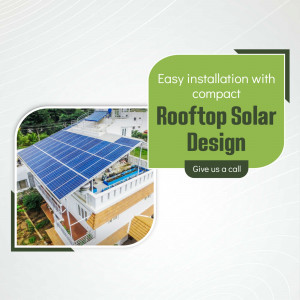 Image of rooftop solar panels installed on a house
