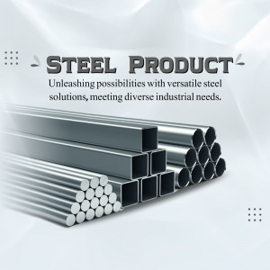 Image of steel pipes and tubes showcasing industrial steel products.