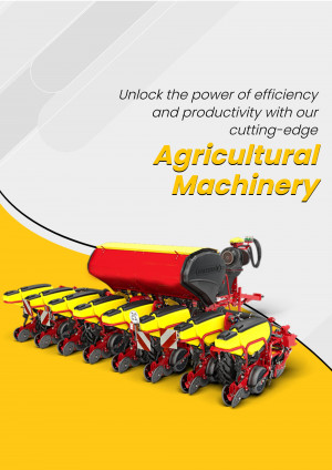 Modern agricultural machinery for efficient farming
