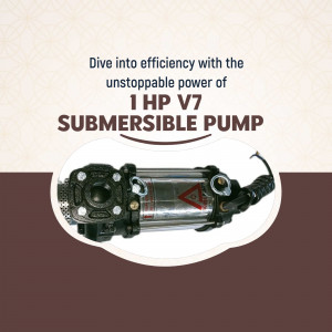 Image of a 1 HP V7 Submersible Pump