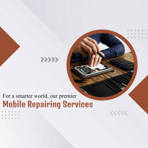 Close-up of a technician repairing a smartphone with tools on a desk.