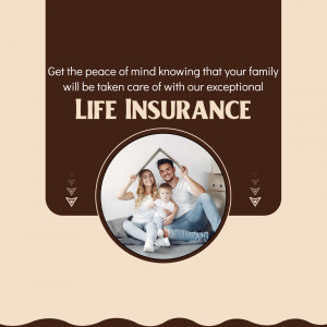Image depicting a family protected by life insurance