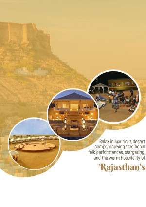Rajasthan desert camps, stargazing, and cultural performances